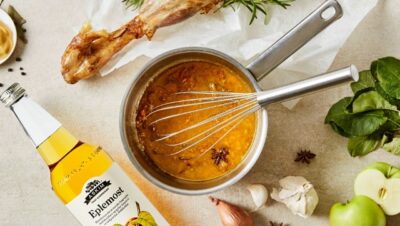 Eplemostsaus lammelar