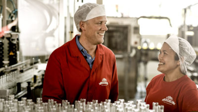 Ansatte i produksjon