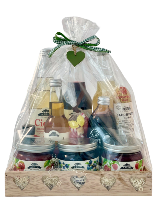 Trekasse med hjerter